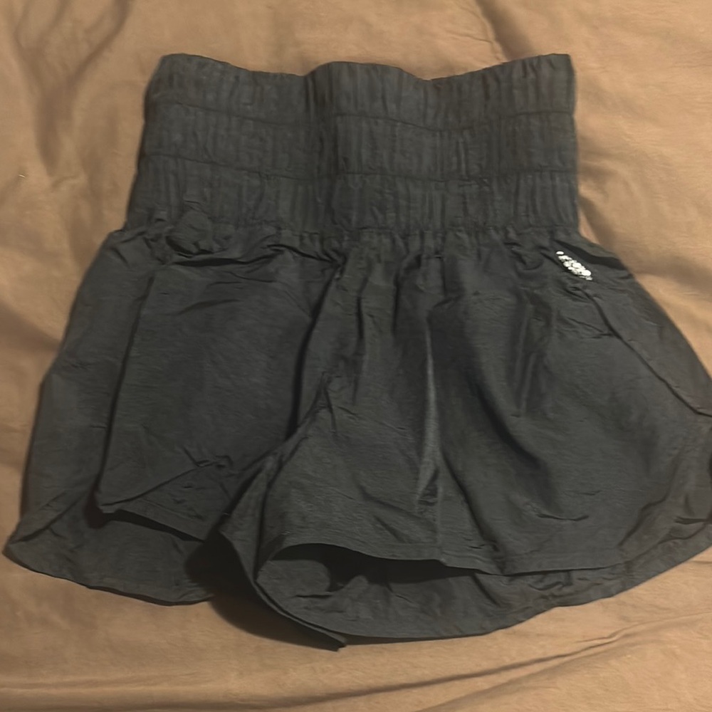 Elegant Black High-Waisted Women's Shorts
